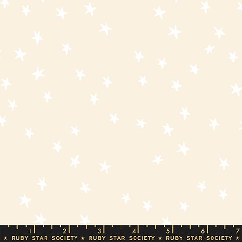 Starry New in White on Natural by Alexa Abegg from Moda Fabrics