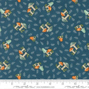 Mushrooms in Harvest Night from the I Love Fall Most of All Collection by Deb Strain - Moda Fabrics