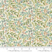 Fall Foliage in Warm White from the I Love Fall Most of All Collection by Deb Strain - Moda Fabrics