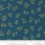 Fall Leaves & Berries in Harvest Night from the I Love Fall Most of All Collection by Deb Strain - Moda Fabric