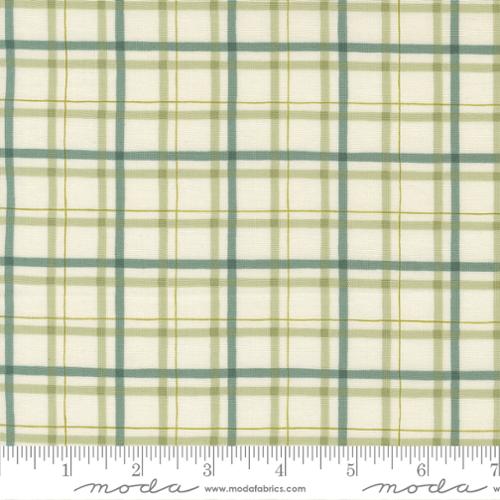 Fall Plaid in Warm White from the I Love Fall Most of All Collection by Deb Strain - Moda Fabric