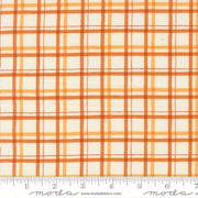 Fall Plaid in Light Pumpkin from the I Love Fall Most of All Collection by Deb Strain - Moda Fabric