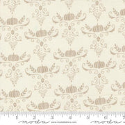 Pumpkin & Vines Damask in Warm White from the I Love Fall Most of All Collection by Deb Strain - Moda Fabric