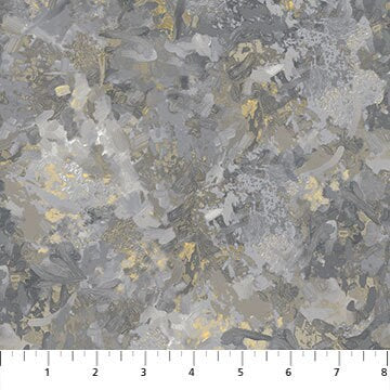 Chroma in Flint By Deborah Edwards For Northcott Fabric- 100% High Quality Cotton
