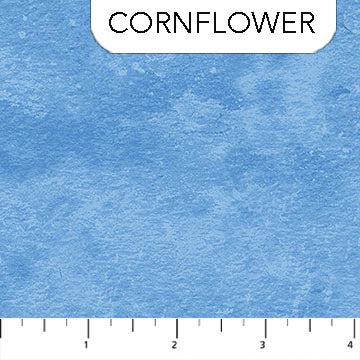 Cornflower Toscana Blender from Northcott Fabrics - 100% Cotton