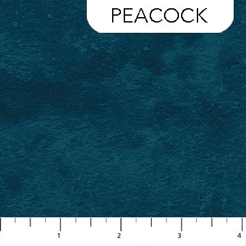 Peacock Toscana Blender from Northcott Fabrics - 100% Cotton