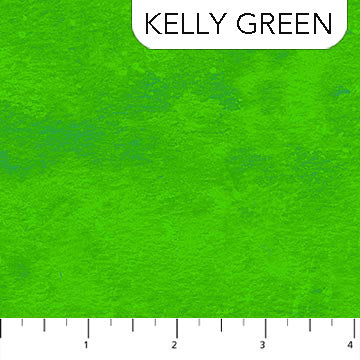 Kelly Green Toscana Blender from Northcott Fabrics - 100% Cotton