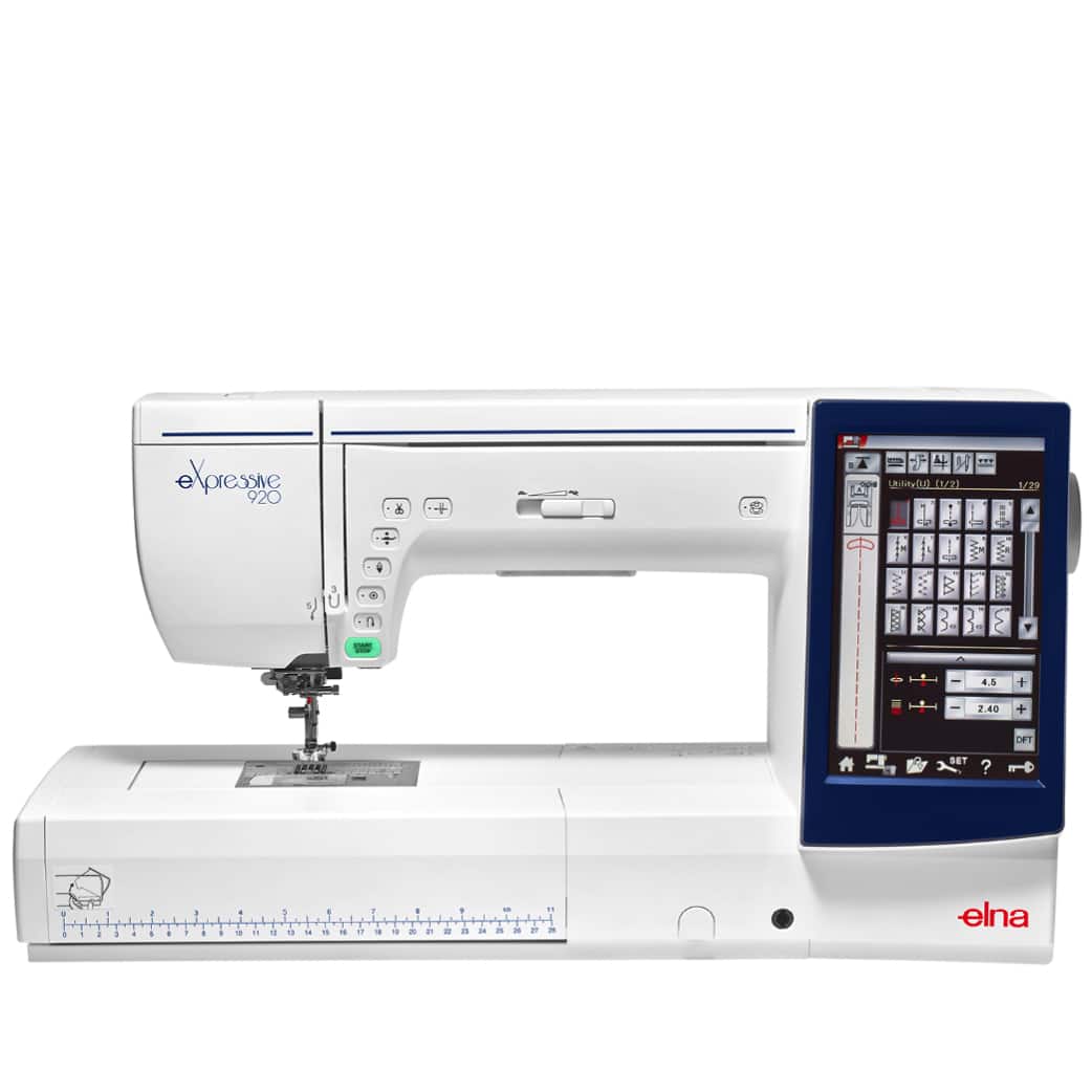Elna Expressive 920 Combo Sewing and Embroidery Machine