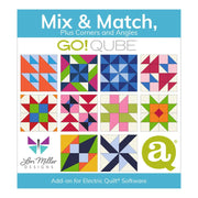 Electric Quilt Add-On for GO! Qube Mix & Match, Corners and Angles