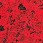 The Grinch Characters in Red from the How the Grinch Stole Christmas Collection by Dr. Seuss Enterprises - Robert Kaufman