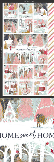Welcome Home 24"x44" Panel from the Adventale Collection - AGF Fabrics