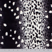 Minky -Lux Snuggle American Leopard Black From EZ Fabric