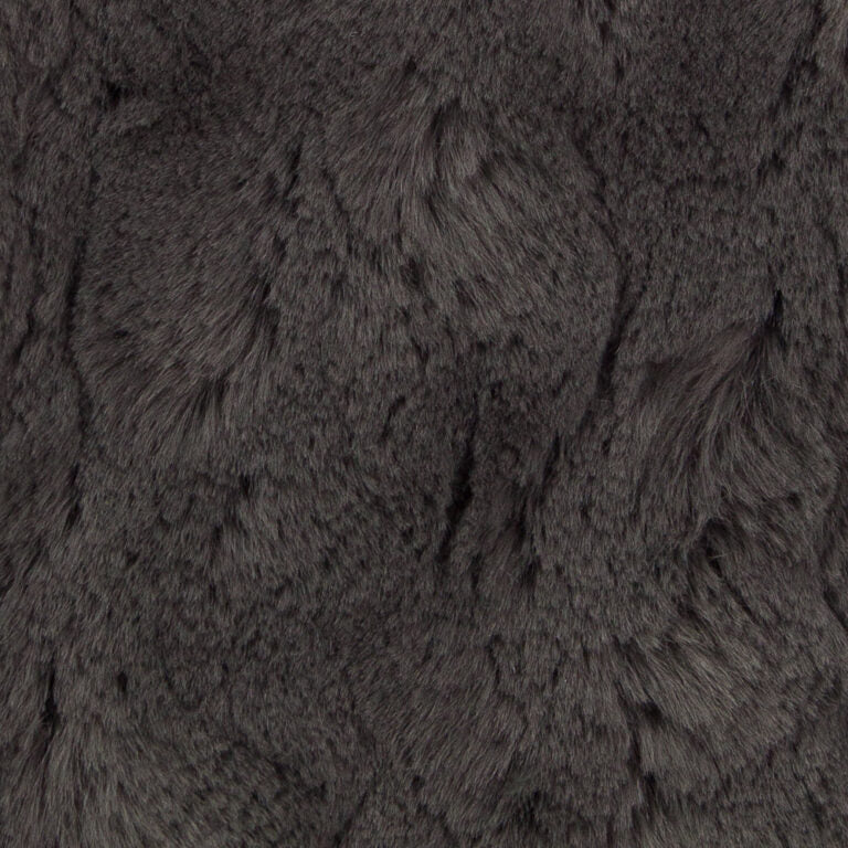 Minky -Lux Snuggle Bella CHARCOAL From EZ Fabrics