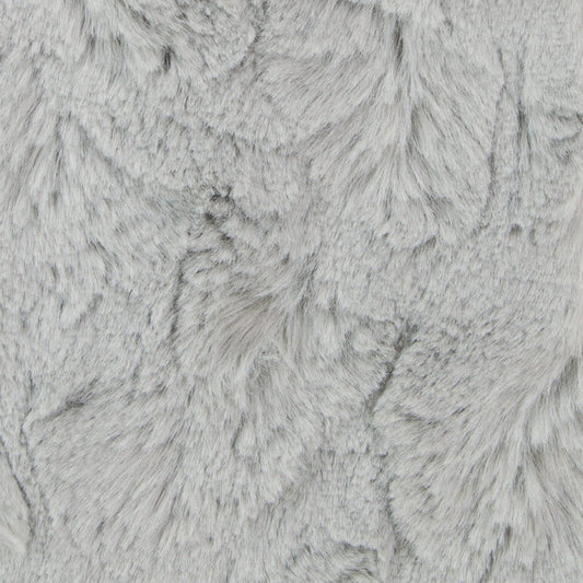 Minky -Lux Snuggle Bella SILVER From EZ Fabric