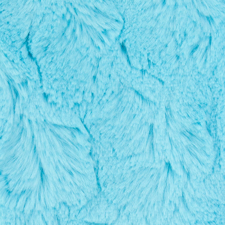 Minky -Lux Snuggle Bella TURQUOISE From EZ Fabrics