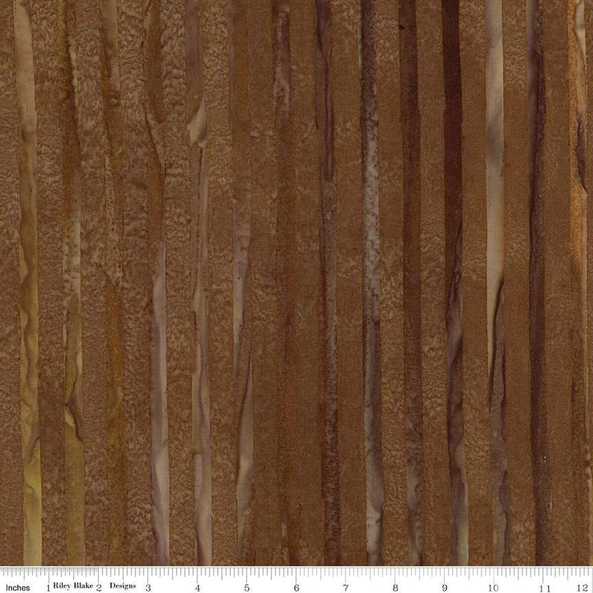 Batiks Elementals Get in Line Mocha Chestnut from Riley Blake's Batik Expressions