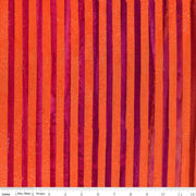 Batiks Elementals Get in Line Poppy Quartz from Riley Blake's Batik Expressions
