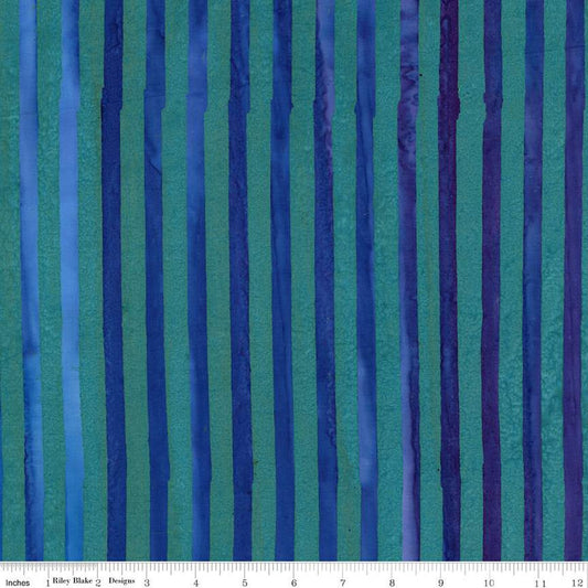 Batiks Elementals Get in Line Blueprint Matte from Riley Blake's Batik Expressions