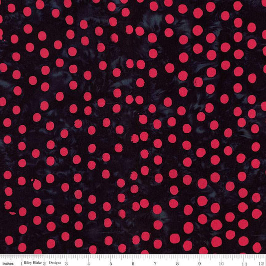 Batiks Neon Pop 107/108“ Wide Back Licorice Candy from Riley Blake Expressions