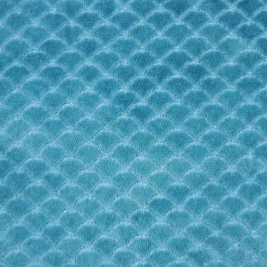 Minky -Lux Snuggle Two Tone Baby Modo in BABY BLUE & AGAVE