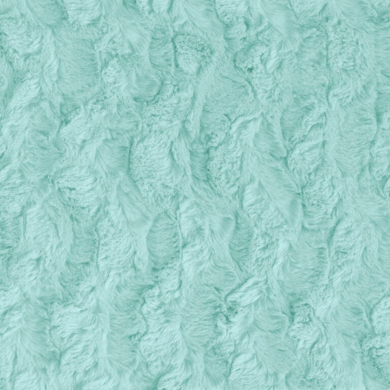 Minky -Lux Snuggle Bella AQUAMARINE From EZ Fabric