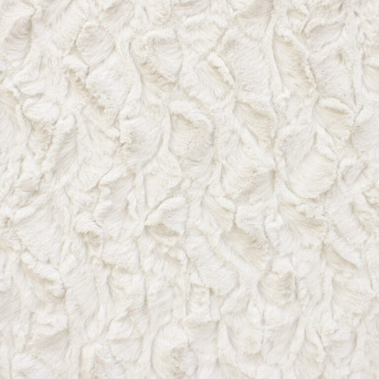 Minky -Lux Snuggle Bella CREMA From EZ Fabrics