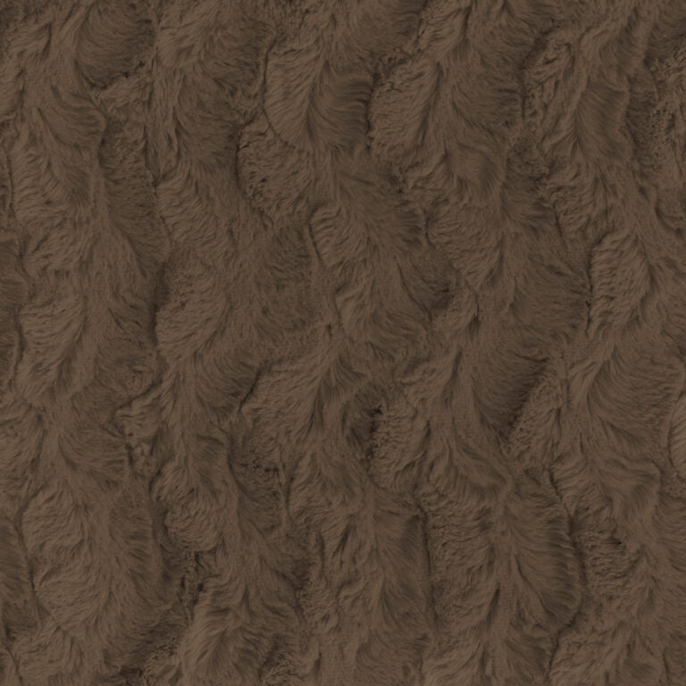 Minky -Lux Snuggle Bella MOCHA From EZ Fabric