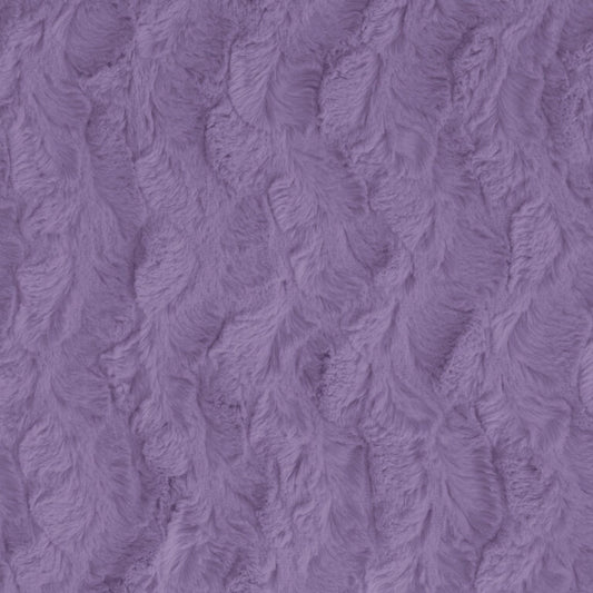 Minky -Lux Snuggle Bella PURPLE From EZ Fabric