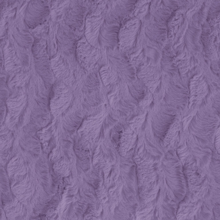 Minky -Lux Snuggle Bella PURPLE From EZ Fabric