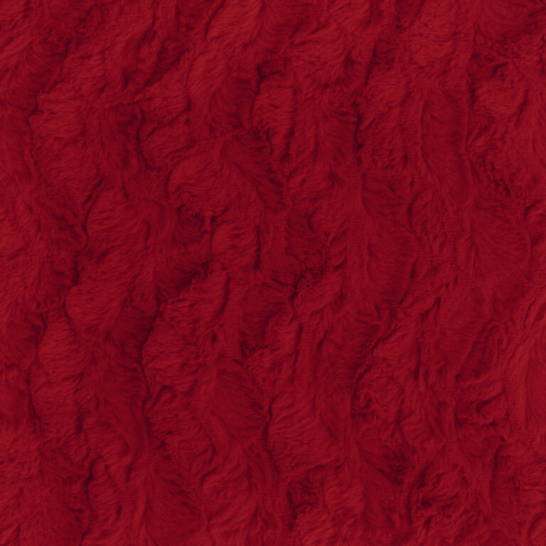 Minky -Lux Snuggle Bella RED From EZ Fabric