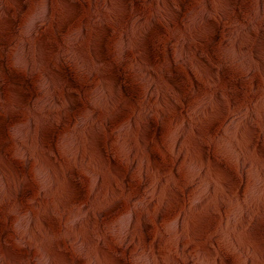 Minky -Lux Snuggle Bella SPICE From EZ Fabric