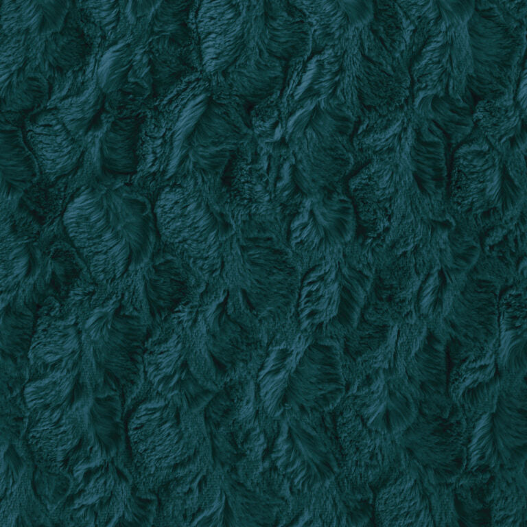 Minky -Lux Snuggle Bella TEAL From EZ Fabric