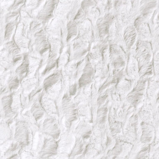 Minky -Lux Snuggle Bella WHITE From EZ Fabric