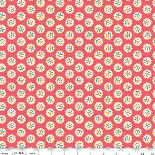 Betsy in Tea Rose from the Americana Collection by Lori Holt for Riley Blake Designs