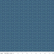 Franklin in Dark Denim from the Americana Collection by Lori Holt for Riley Blake Designs
