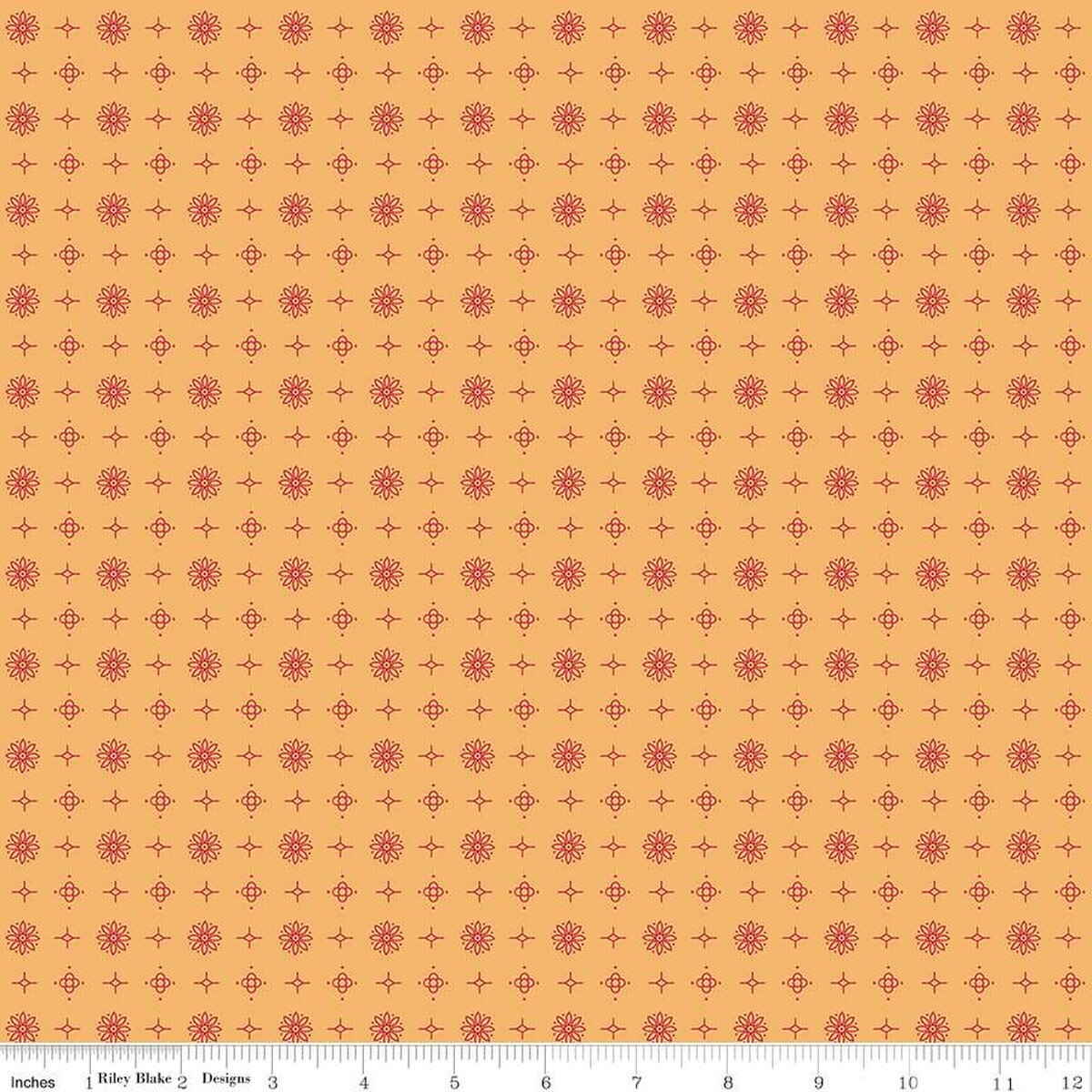Lincoln in Marigold from the Americana Collection by Lori Holt for Riley Blake Designs