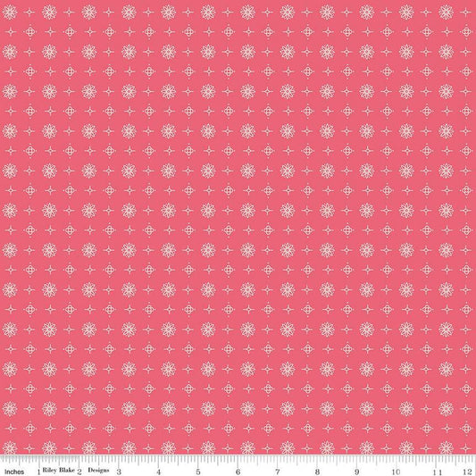Lincoln in Tea Rose from the Americana Collection by Lori Holt for Riley Blake Designs
