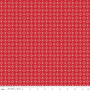 Independence in Riley Red from the Americana Collection by Lori Holt for Riley Blake Designs