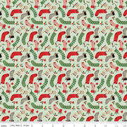 Charming Christmas-Stockings in Mint from Riley Blake Designs