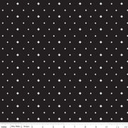 Charming Christmas-Stars in Black from Riley Blake Designs