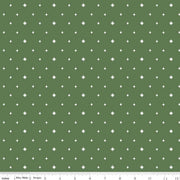 Charming Christmas-Stars in Green from Riley Blake Designs