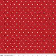 Charming Christmas-Stars in Red from Riley Blake Designs