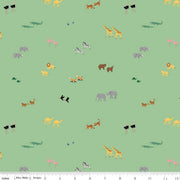 Perfect Pairs in Green from the Two by Two Collection - Riley Blake Fabrics