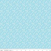 Rainy Day in Sky from the Two by Two Collection - Riley Blake Fabrics