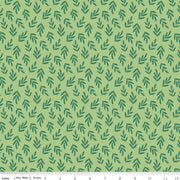 Branchy Bliss in Green from the Two by Two Collection - Riley Blake Fabrics