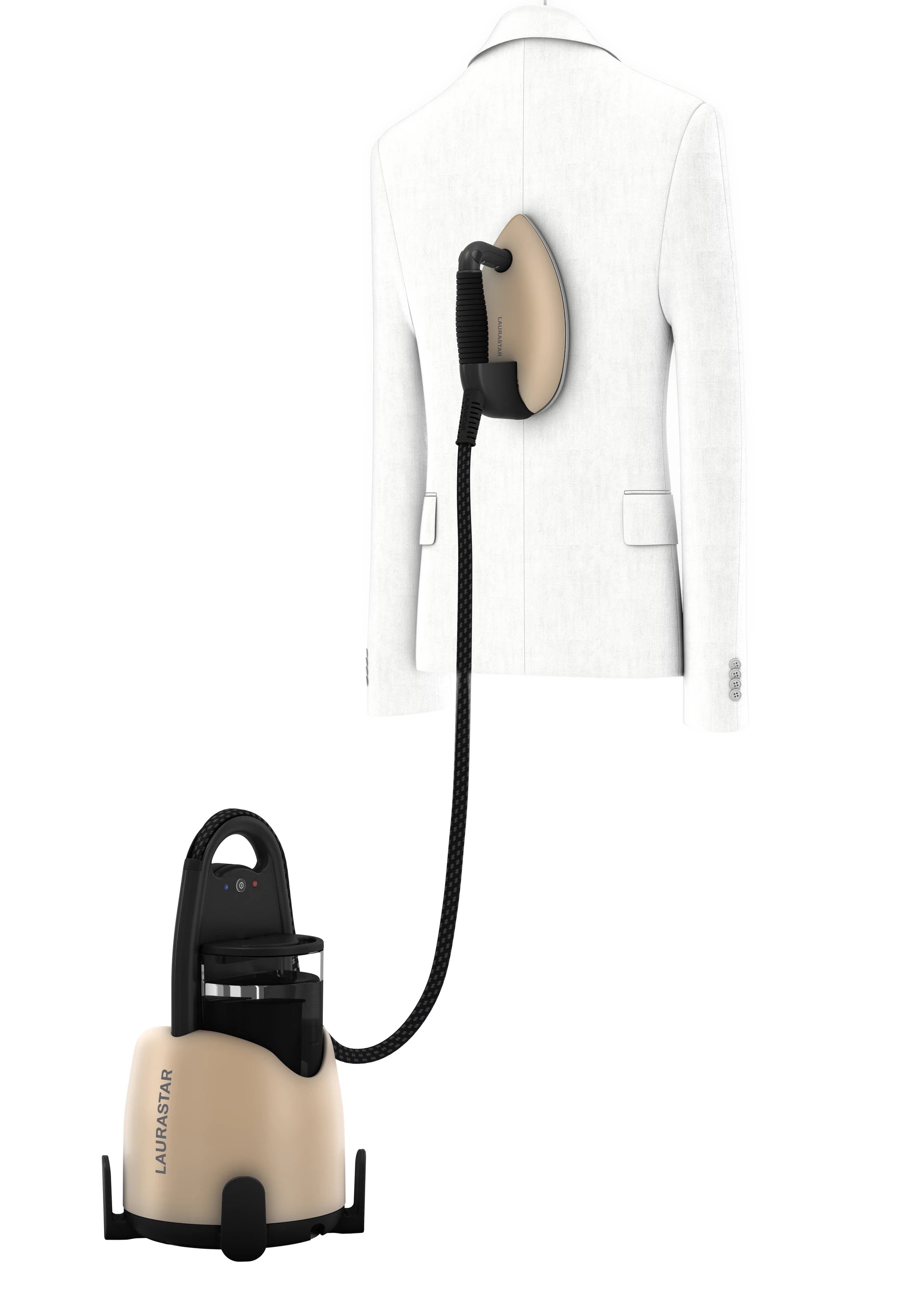 LauraStar Lift Xtra Portable 3 in 1 Steam Generator - It Irons, Steams, and Purifies.