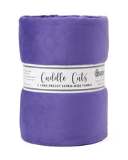 110" Extra Wide Minky - 3 Yard Cut of AMETHYST Smooth - 108"x110
