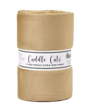 110" Extra Wide Minky - 3 Yard Cut of CAPPUCCINO Smooth - 108"x110"