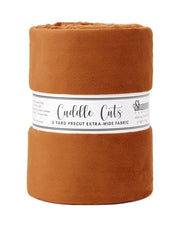 110" Extra Wide Minky - 3 Yard Cut of GINGER Smooth - 108"x110"