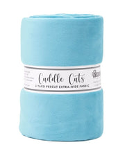 110" Extra Wide Minky - 3 Yard Cut of TEAL Smooth - 108"x110